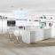 White lacquer damp proof board kitchen cabinets