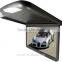 Hot selling 19 inch roof mount / flip down ceiling tv mount tft lcd car monitor