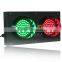 Customized size 125mm Epistar led signal red green traffic light sale