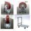 JY-401|4 inch fixed industrial wheel|Hand trolley fixed caster|Heavy duty industry PU wheel
