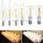 AC220V E14 2W 4W Retro Filament cob led candle light