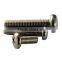 gr2 titanium Screws Hex Serrated titanium Nuts And Shafts For Motorcycle Or Bicycle