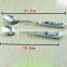 Steak knife and fork Western Rose ceramic handle large spoon Korean stainless steel chopsticks coffee spoon cutlery sets C54