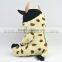 Stuffed white dairy cow&Educational toys&round mini plush cow