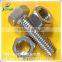 Made in china hex bolts and nuts