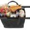 Reusable Shopping Trolley Bags + Insulated Grab Bag Compartment for Frozen/Hot Groceries.