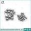 Tungsten carbide button tips for welding drilling bits