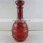 red color wine bottle glass bottles for sale
