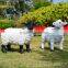 china supplier wholesale outdoor garden decoration life size resin goats sculptures