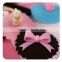 Cute bowknot shaped Silicone Watertight Cup lids Mug Lid Cover lids