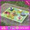 2016 new design educational insects toy wooden learning shapes for kids W14D019