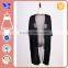 Original woman wear short front long transparent back cool punk party dress