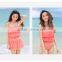 Wholesale young girl white transparent bikini sexy sling bikini