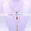Zm35137a Woman Jewelry Necklace 2017 Fashion Layer Chain Statement Necklace