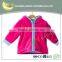 Red Windproof Breathable Baby Girl Jacket Winter