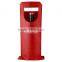 Single Bottle Wine Tote Bag - features simplistic sleeve-like design with a large front die-cut window.