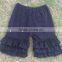 Persnickety Remake Kids Clothing Wholesale Organic Infant Cotton Ruffle Shorts 100% Cotton Toddler Girls Boutique Shorts
