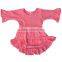 Girls ruffle raglan shirt three-quarter length sleeves top Tee shirts M7031110