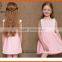 2016 Boutique Clothes Children Smock Dress Sleeveless Four Color Baby Girl Birthday Dress