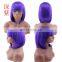 Fashion Party Blue Cosplay Wig Short Straight Synthetic wig