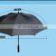 custom logo double layer windproof golf umbrella