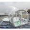 Top quality PVC material inflatable transparent lodge tent for event bubble tent for event,romantic clear multi-room tent