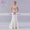 2017 New Arrival Design Gold Beige Sequin Beaded Mermaid Prom Dress