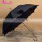 Black and White Color Wedding Sun Umbrella with Flower for Bride