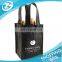 Promotional custom bottle non woven beer wine bag