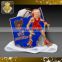 Soft Enamel 3D Relief Wrestling Classic Medal with Eagle Shape