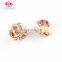 Wholesale button up shirts brooch pin smoky quartz button faceted jewelry