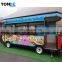 China commercial food truck electric hot dog cart