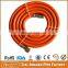 Supply 50M / 100M High Quality Orange Color Fibre Reinforced PVC LPG Gas Hose Pipe To Europe German With CE Certification