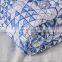 Printed Chinese Brake Herb brushed microfiber polyester Fabric bedsheets  Quilted Bedspread bedding set