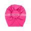 Cute Donut Soft Baby Turban Knot Hats Baby Beanies 100% Cotton Turban Bow Cap