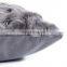 New style technology dark grey jacquard knitted woven decorative cushion cover