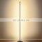 Interior modern metal base 24W LED  floor standing lamp for home decorations