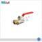 High Quality Brass Ball Valve dimensions for gas