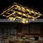 2018 Led ceiling light modern fancy crystal chandelier pendant light made in China