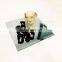 square mirror candle plate/mirror tray centerpieces table d