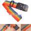 Geekdigg TSA 3-dial Luggage Straps Lock Adjustable Suitcase Travel Belt Rainbow