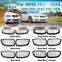 Front Grille Kidney Grill For BMW E92 E93 M3 328i 335i 2Door 2007 2008 2009 Car Styling Gloss Matte Black M-color Dual Line