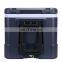 Factory sale eco- friendly wheeled 55L  cooler box beach beer dry cooler box with ice pack