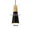 Colorful Pendant lights macaron Aluminum&wood design hanging lights