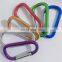 316 stainless  titanium small key climbing mini aluminum bag carabiner hook