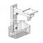 High Quality Aluminium Alloy Bracket Wall Mounted Stand for Patient Monitor