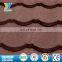Flat roofing shingle Sheets Colorful stone coated metal roofing tile for Ghana Prices