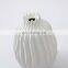 Handmade Porcelain Luxury Nature Stripe Nordic White Decoration Modern Flower Vase