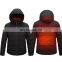 Factory direct men and women smart three-degree USB heating winter warm jacket