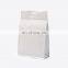 Recycled flat bottom printed brown paper food bag wholesale